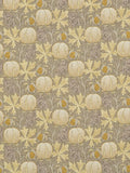 GP & J Baker Pumpkins Furnishing Fabric, Grey/Ochre