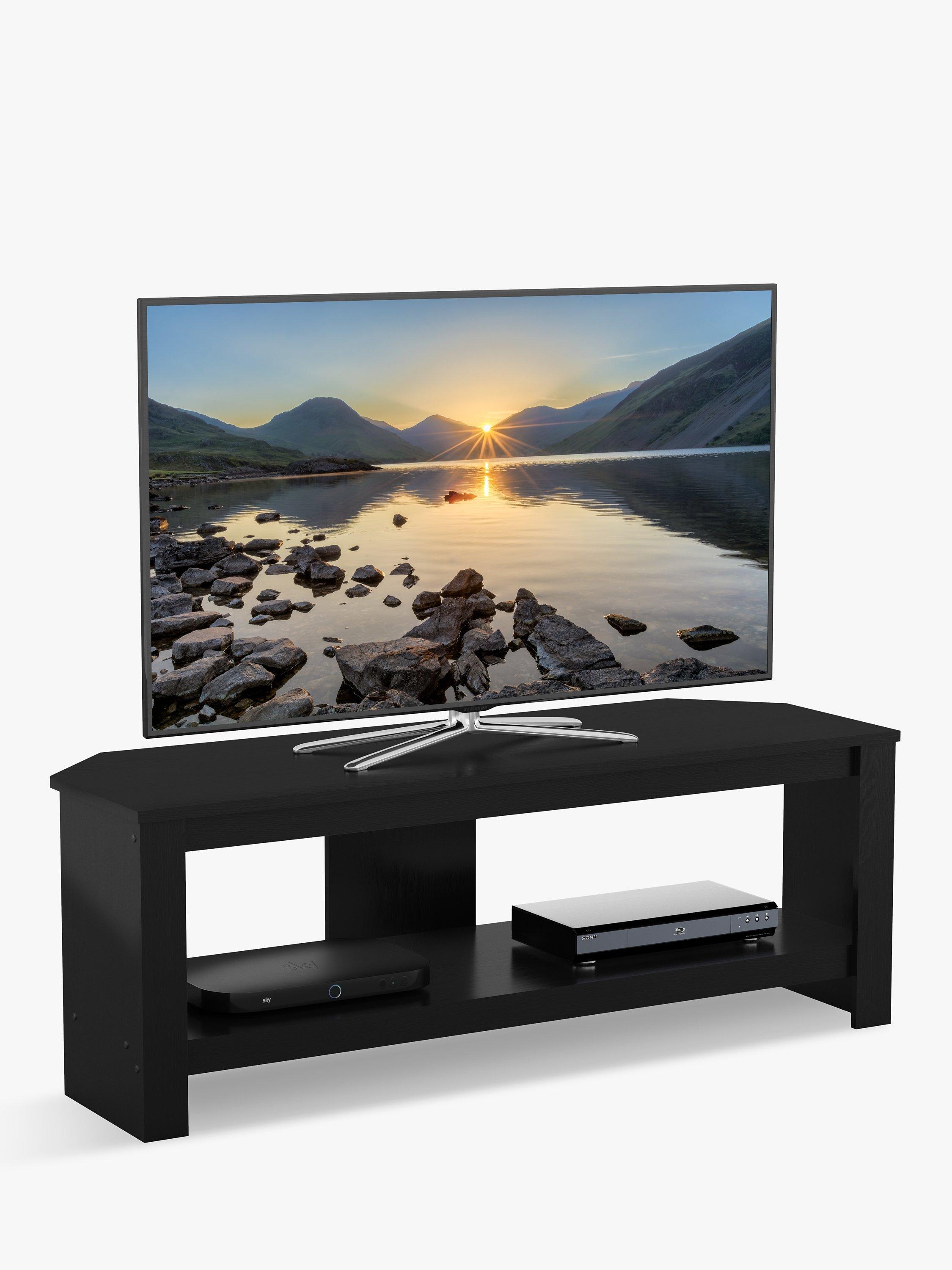 AVF Calibre 115 TV stand natural wood finish - British product