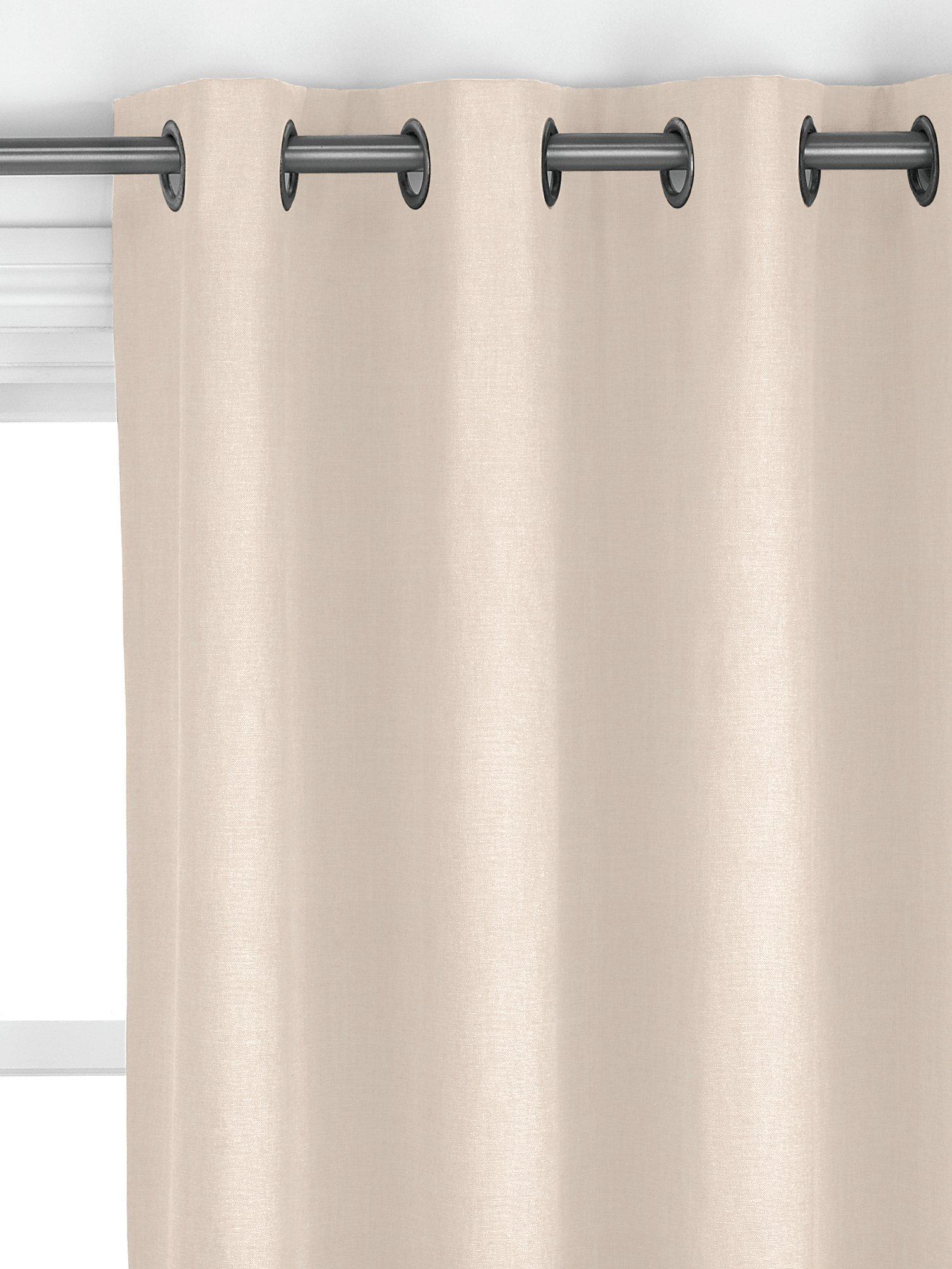 John Lewis made to measure linen look chalk curtains (British brand)