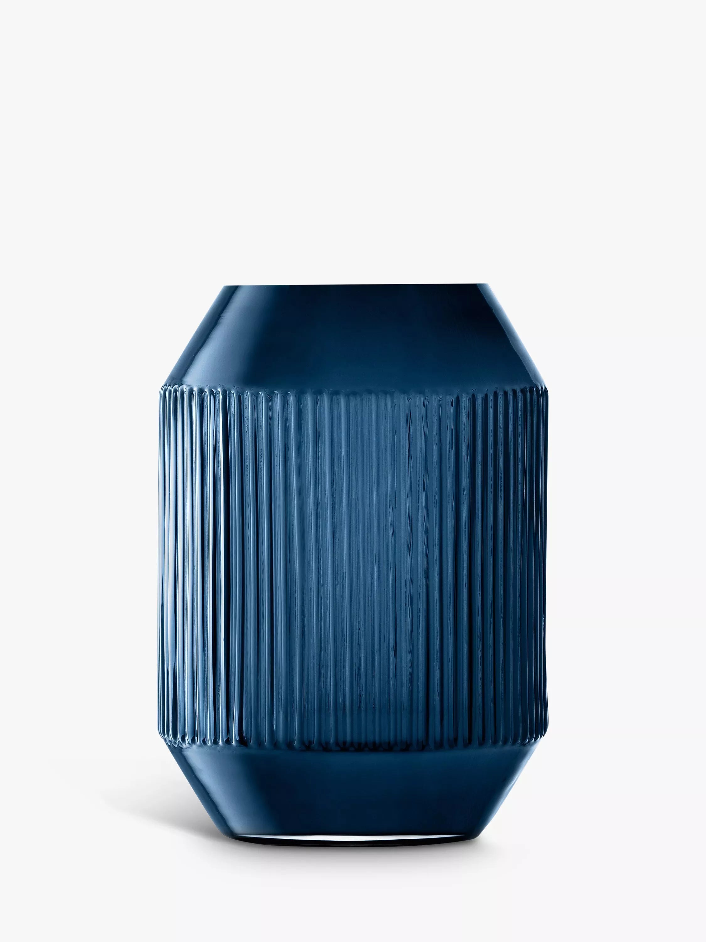 LSA International sapphire lantern candle holder 25.8 cm (British brand)