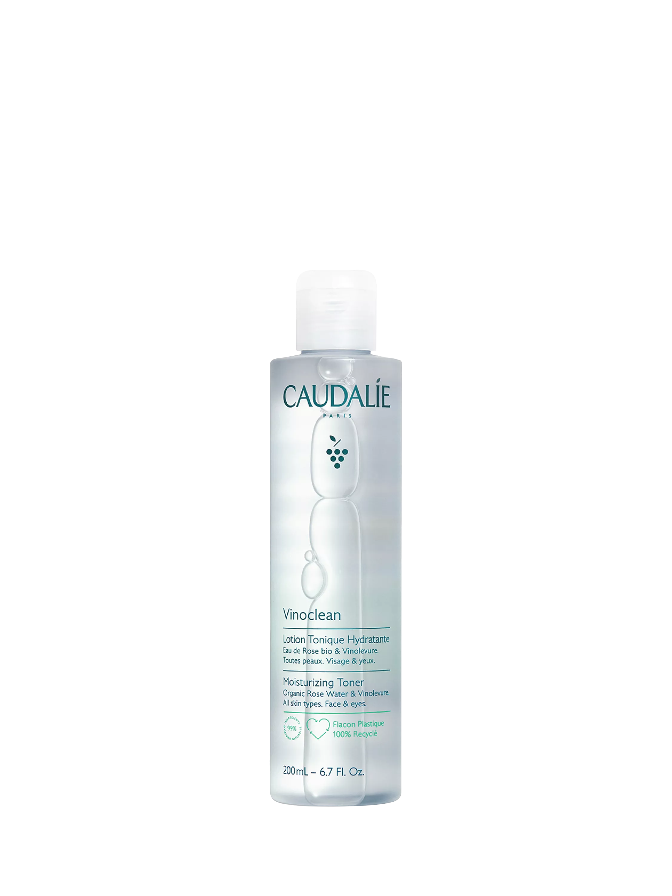 Caudalie Moisturising Toner with Rose Water 200ml, UK version