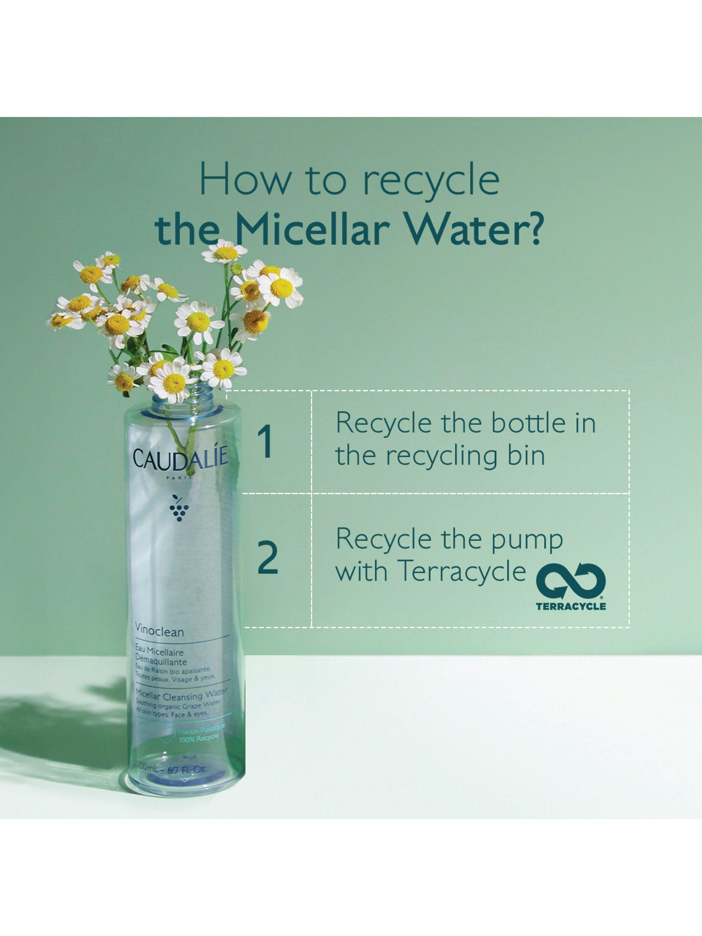 Caudalie cleansing micellar water 200ml - British product