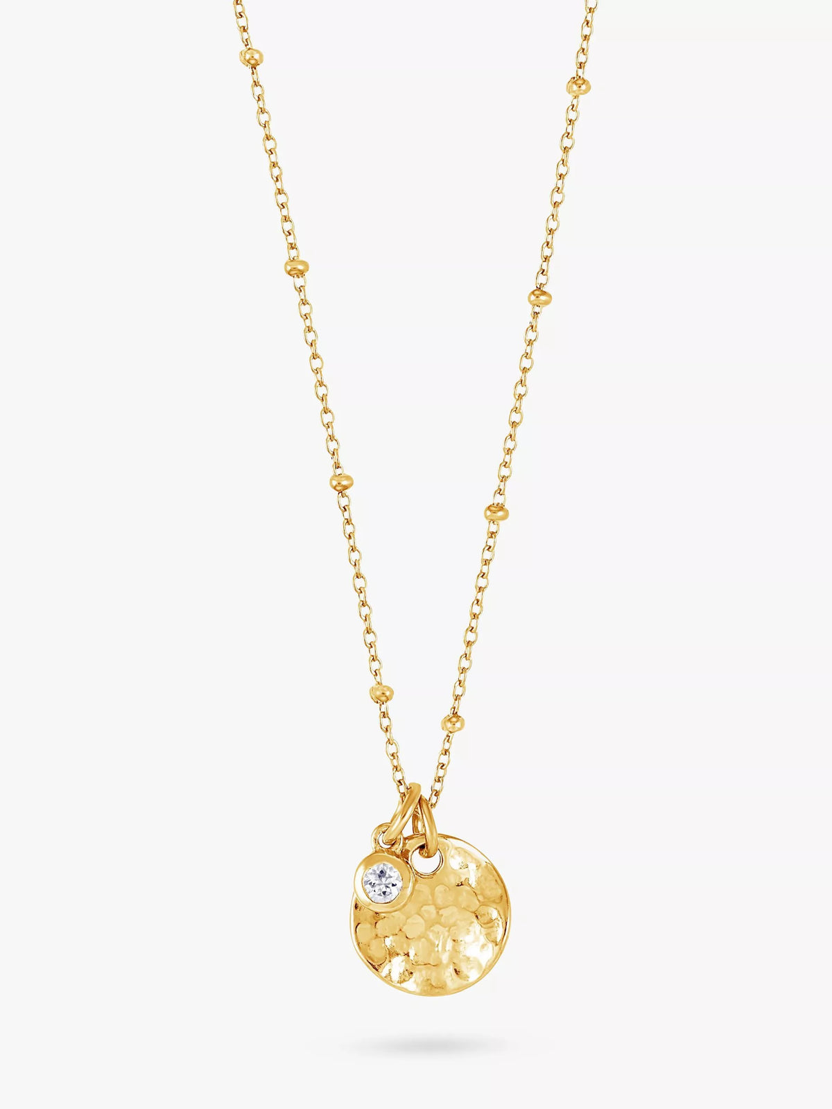 Dower & Hall sapphire pendant necklace 46cm - British product