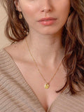 Dower & Hall sapphire pendant necklace 46cm - British product
