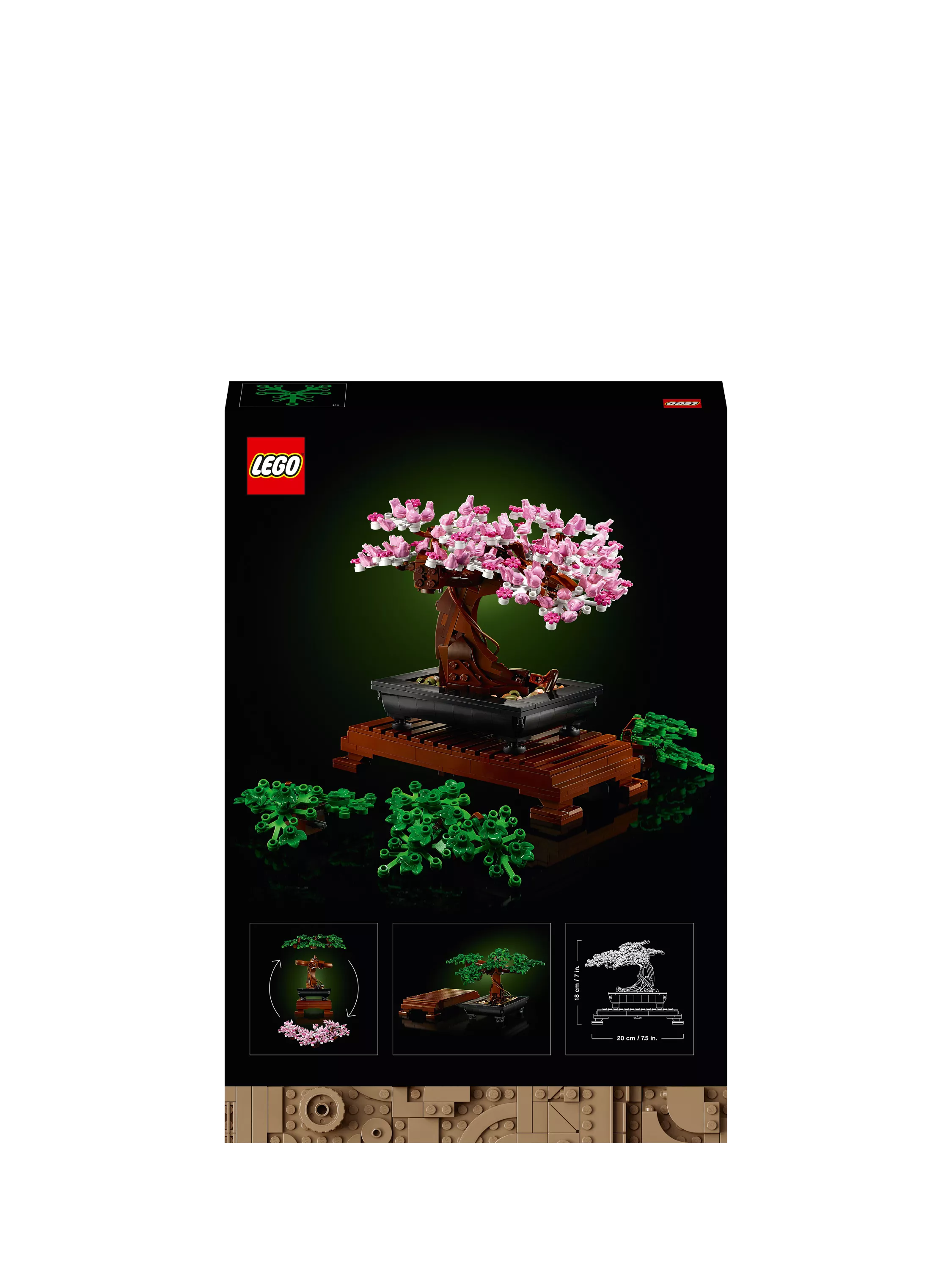 Lego Bonsai Tree building set 878 pieces, UK version