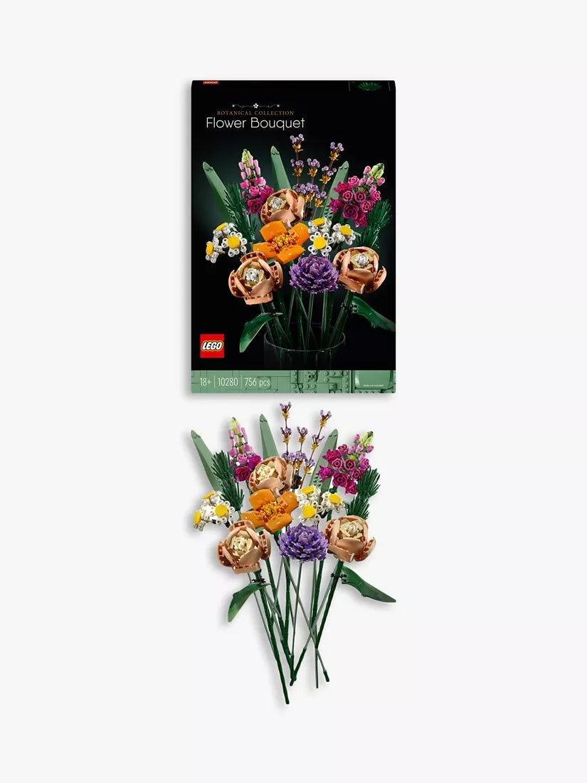LEGO flower bouquet building set 756 pieces - British product