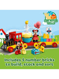 LEGO DUPLO Mickey & Minnie Birthday Train toy set for ages 24 months and up, UK version