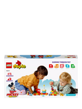 LEGO DUPLO Mickey & Minnie Birthday Train toy set for ages 24 months and up, UK version