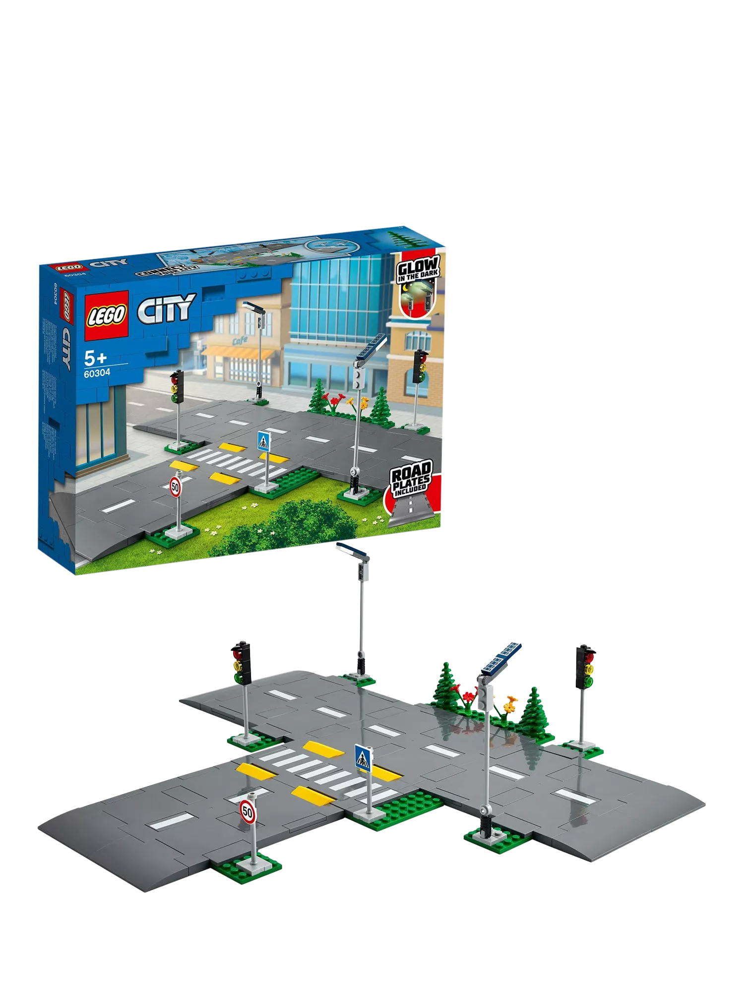 LEGO City Road Plates building set 112 pieces, UK version