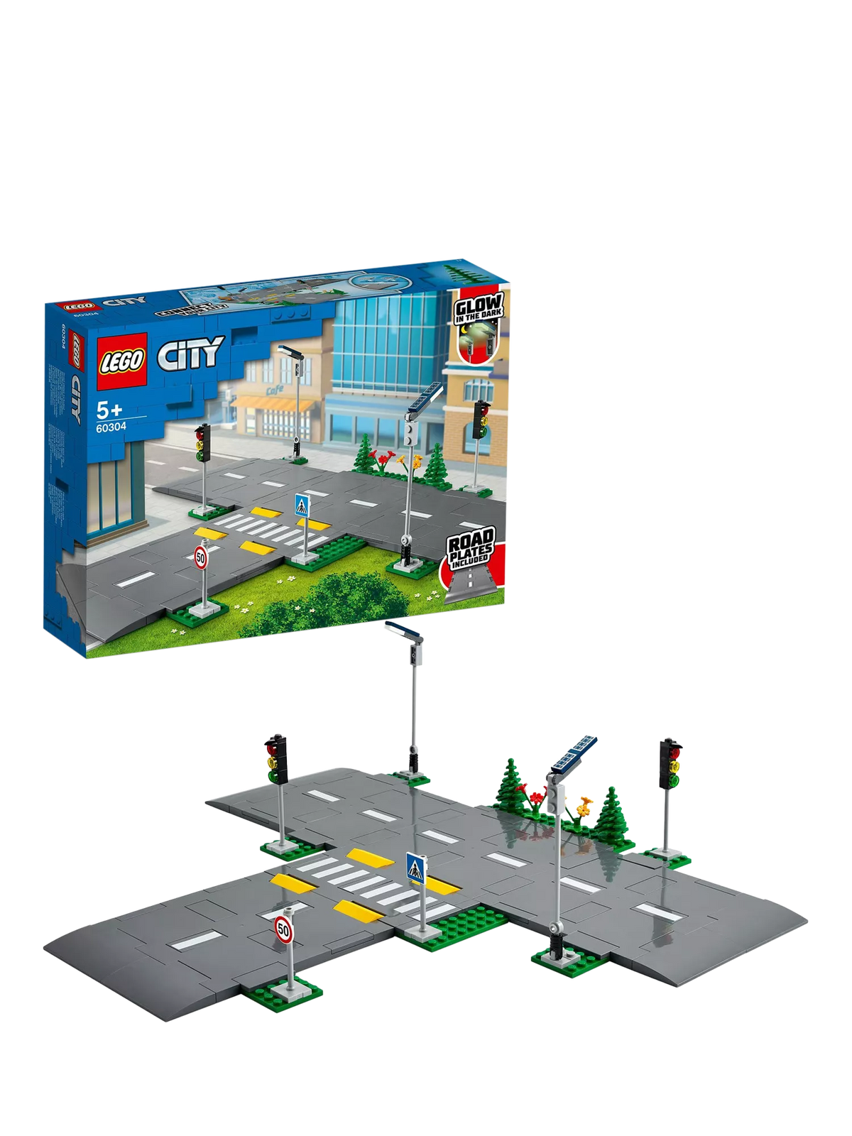 LEGO City Road Plates building set 112 pieces, UK version