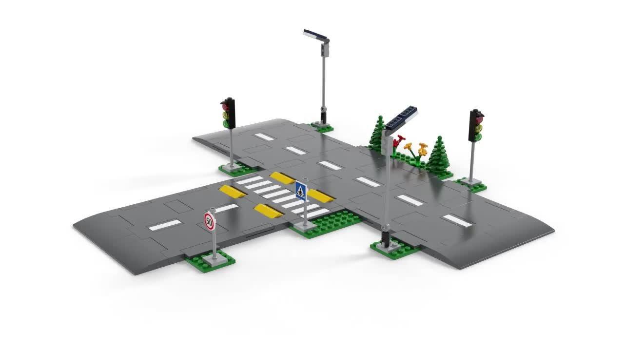 LEGO City Road Plates building set 112 pieces, UK version