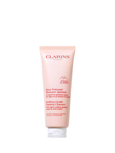 John Lewis Clarins Soothing Gentle Foaming Cleanser for Sensitive Skin 125ml- Buy online at McGrocer