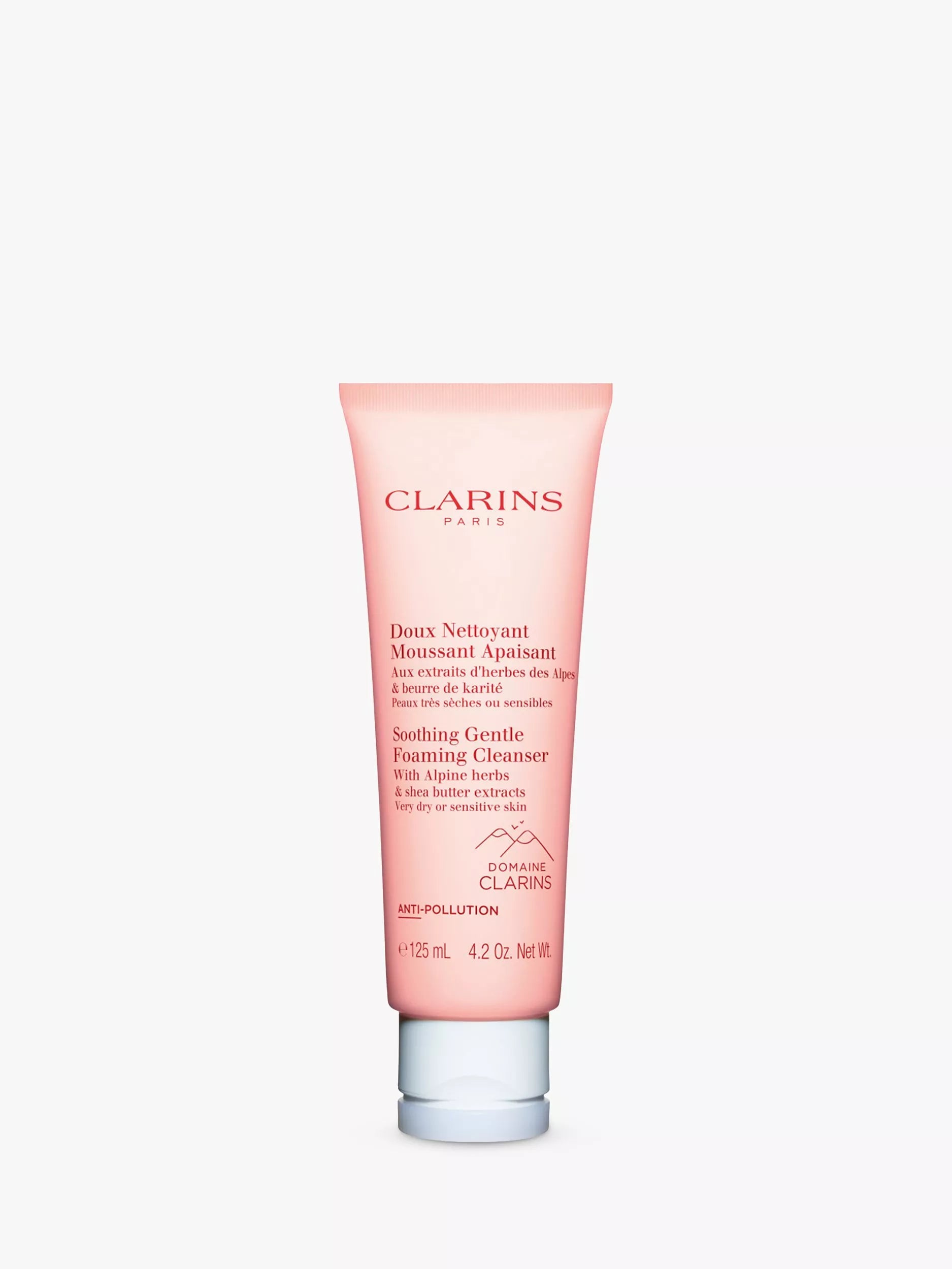 Clarins soothing gentle foaming cleanser 125ml - British product