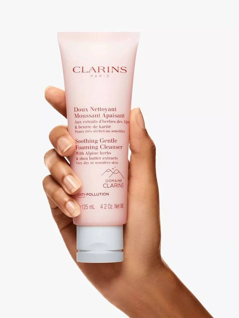 Clarins soothing gentle foaming cleanser 125ml - British product