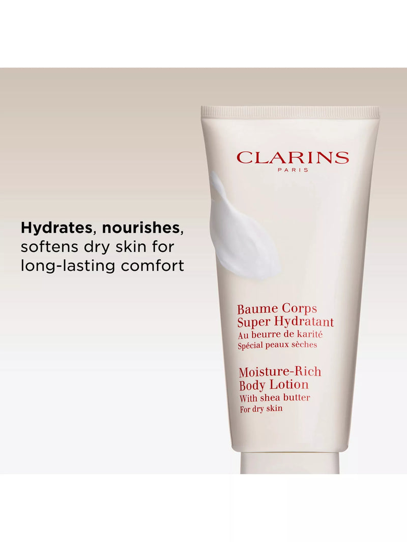 Clarins Moisture Rich body lotion 200ml, imported from the UK