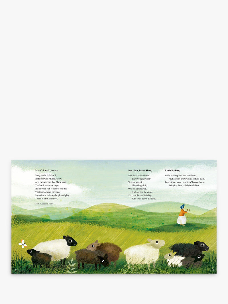 Nosy Crow nursery rhymes and poems children's book (British brand)