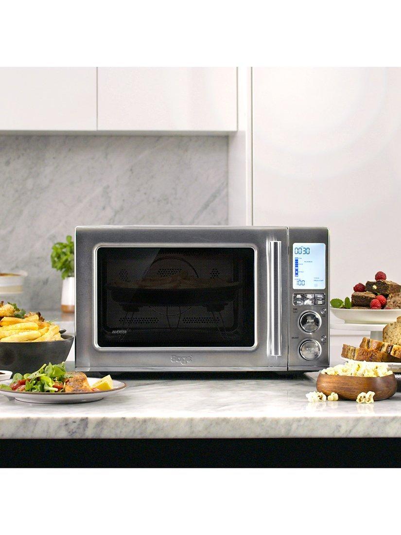 Sage Combi Wave SMO870 silver 32L - British product