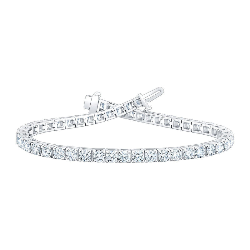 Costco diamond tennis bracelet 7ct round brilliant, imported from the UK