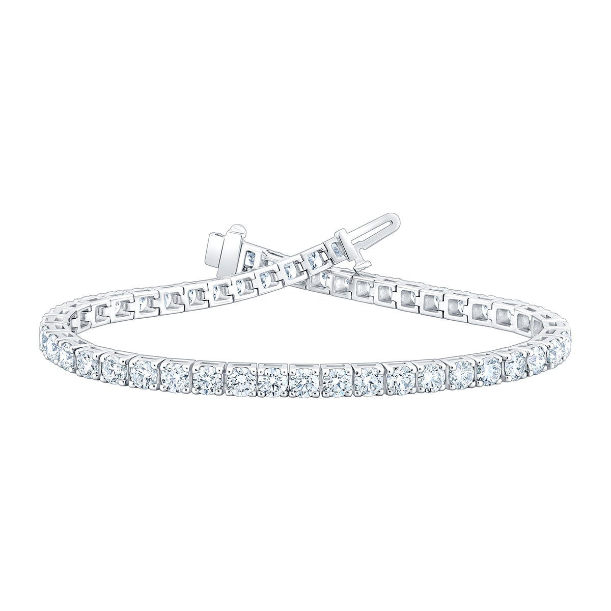 Costco diamond tennis bracelet 7ct round brilliant, imported from the UK