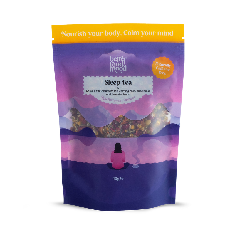 Rose Chamomile Lavender sleep tea loose leaf 40g, imported from the UK