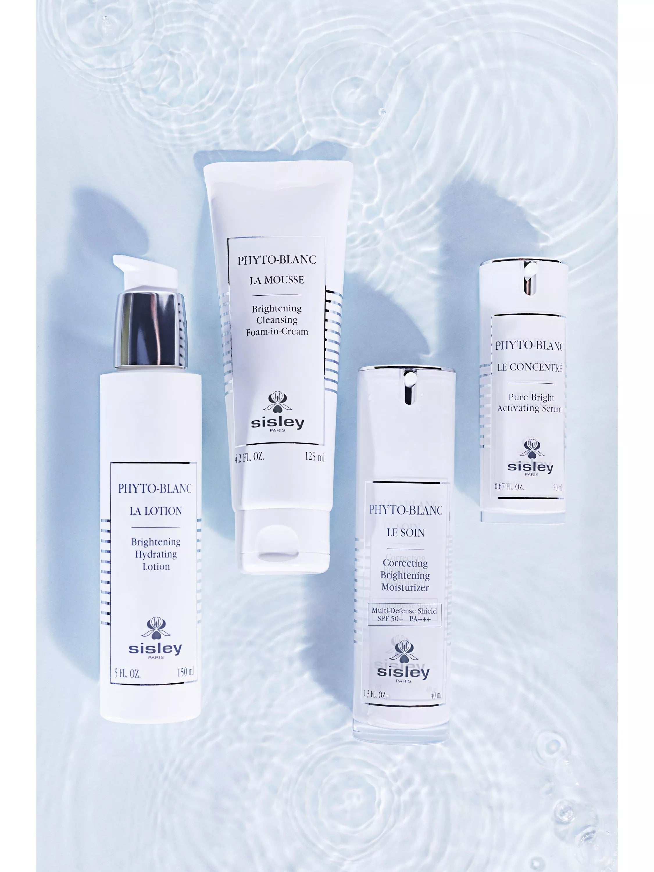 Sisley-Paris Phyto-Blanc brightening hydrating lotion 125ml, imported from the UK