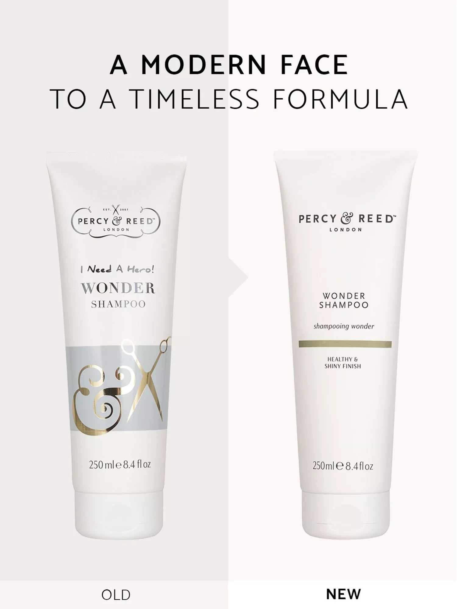 Percy & Reed Wonder Shampoo 250ml - British product