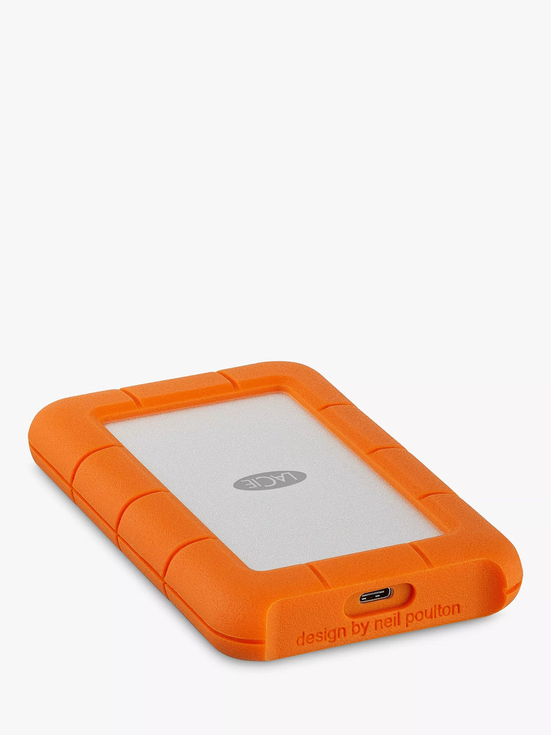 LaCie Rugged external hard drive 1TB orange, UK version