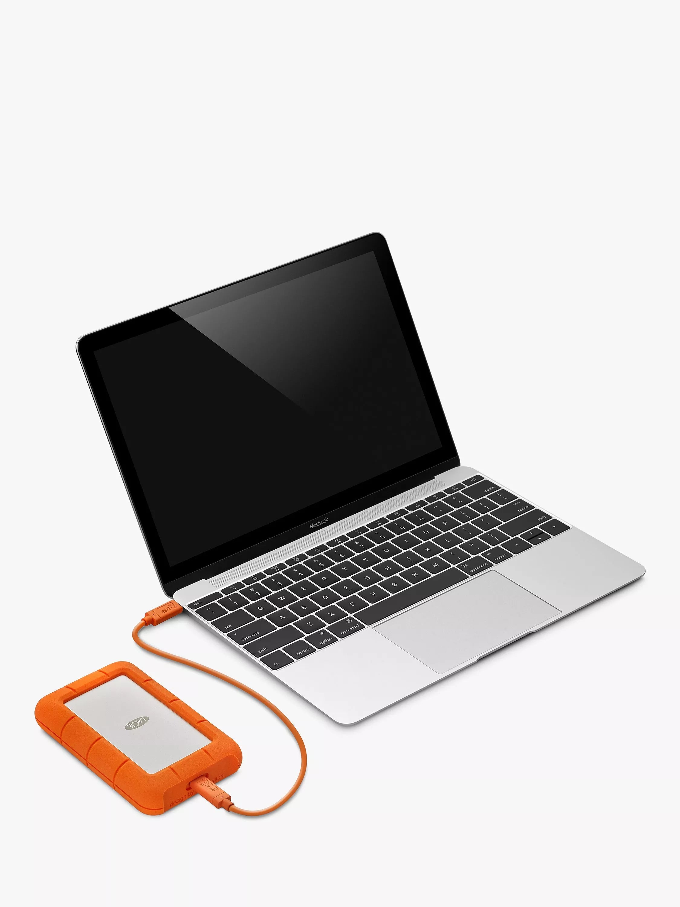 LaCie Rugged external hard drive 1TB orange, UK version