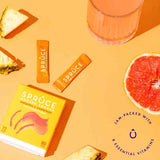 Spruce pineapple and grapefruit water enhancer, UK version