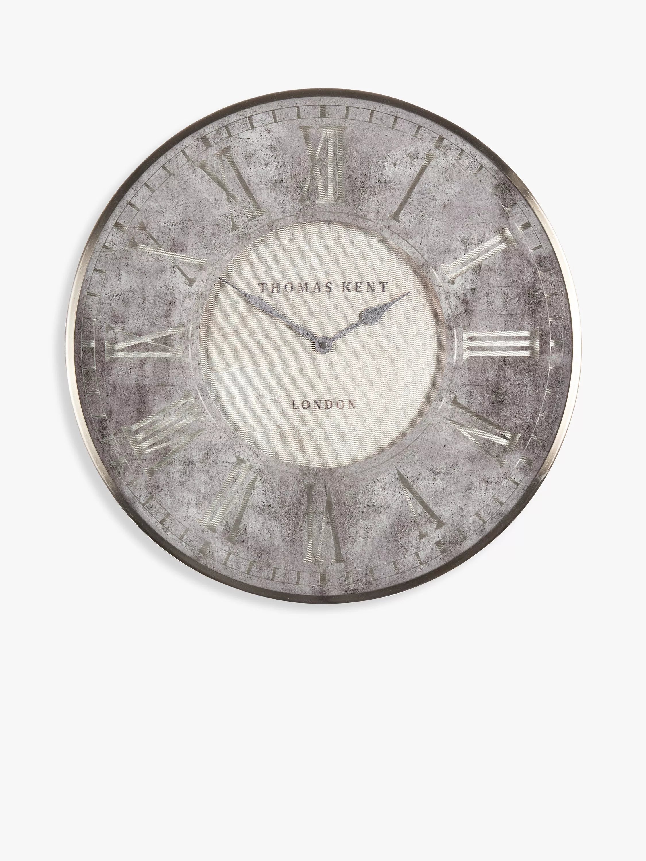 Thomas Kent Florentine Star Roman Numeral Analogue Wall Clock, UK version