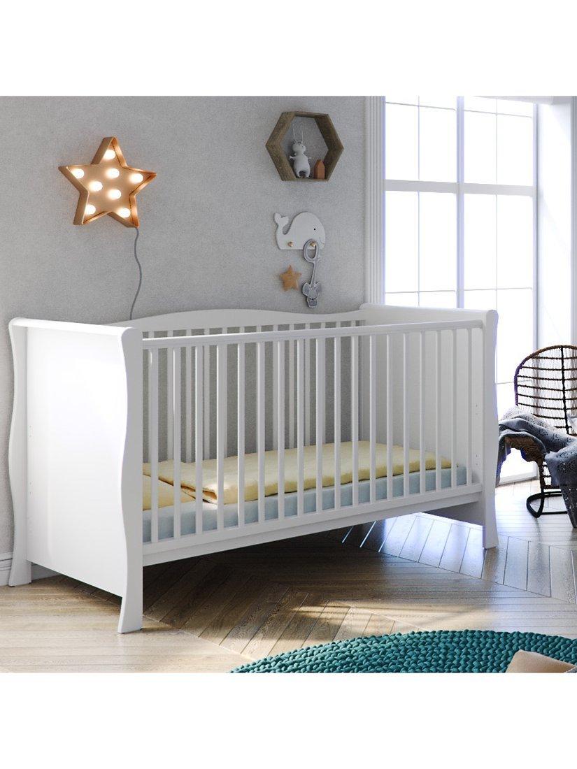 Little Acorns sleigh cot bed baby furniture - British product