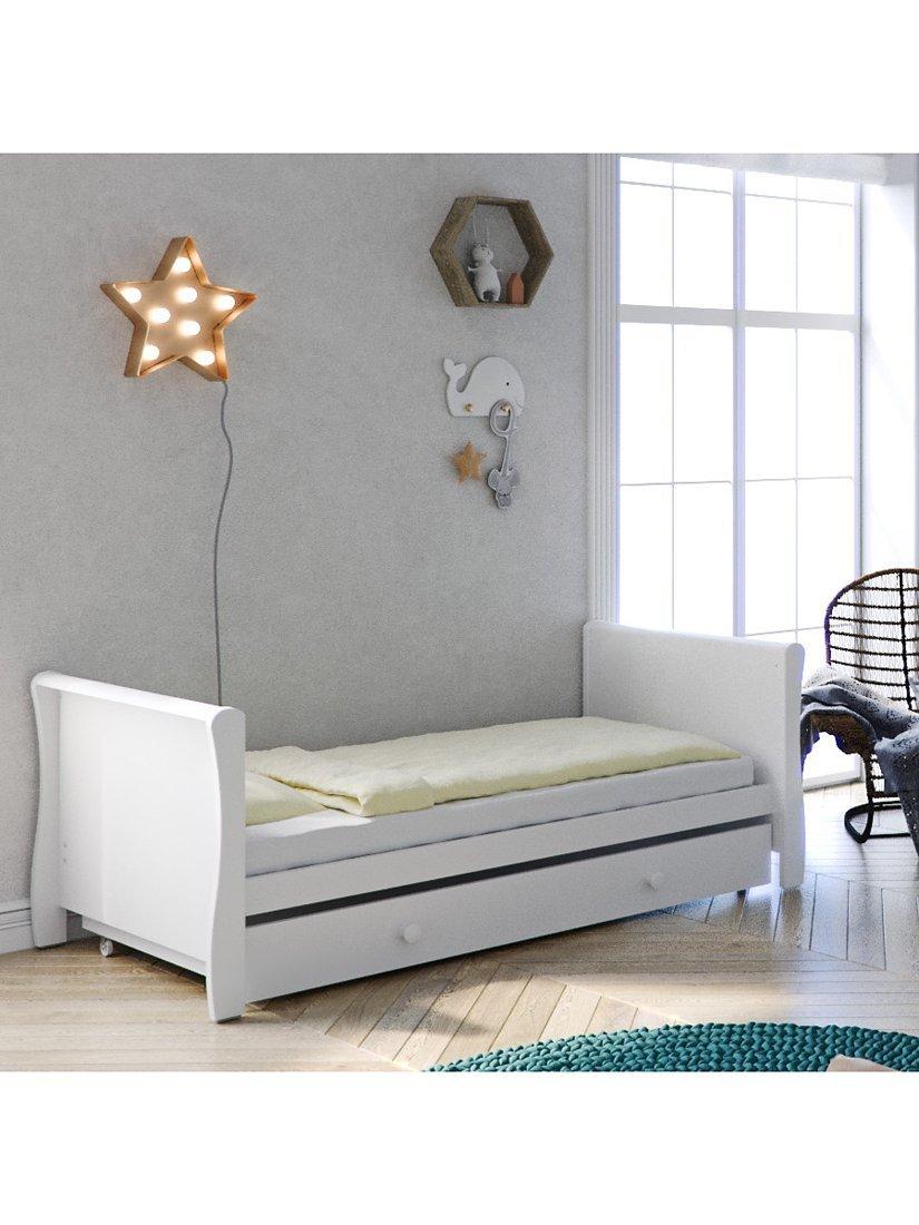 Little Acorns sleigh cot bed baby furniture - British product