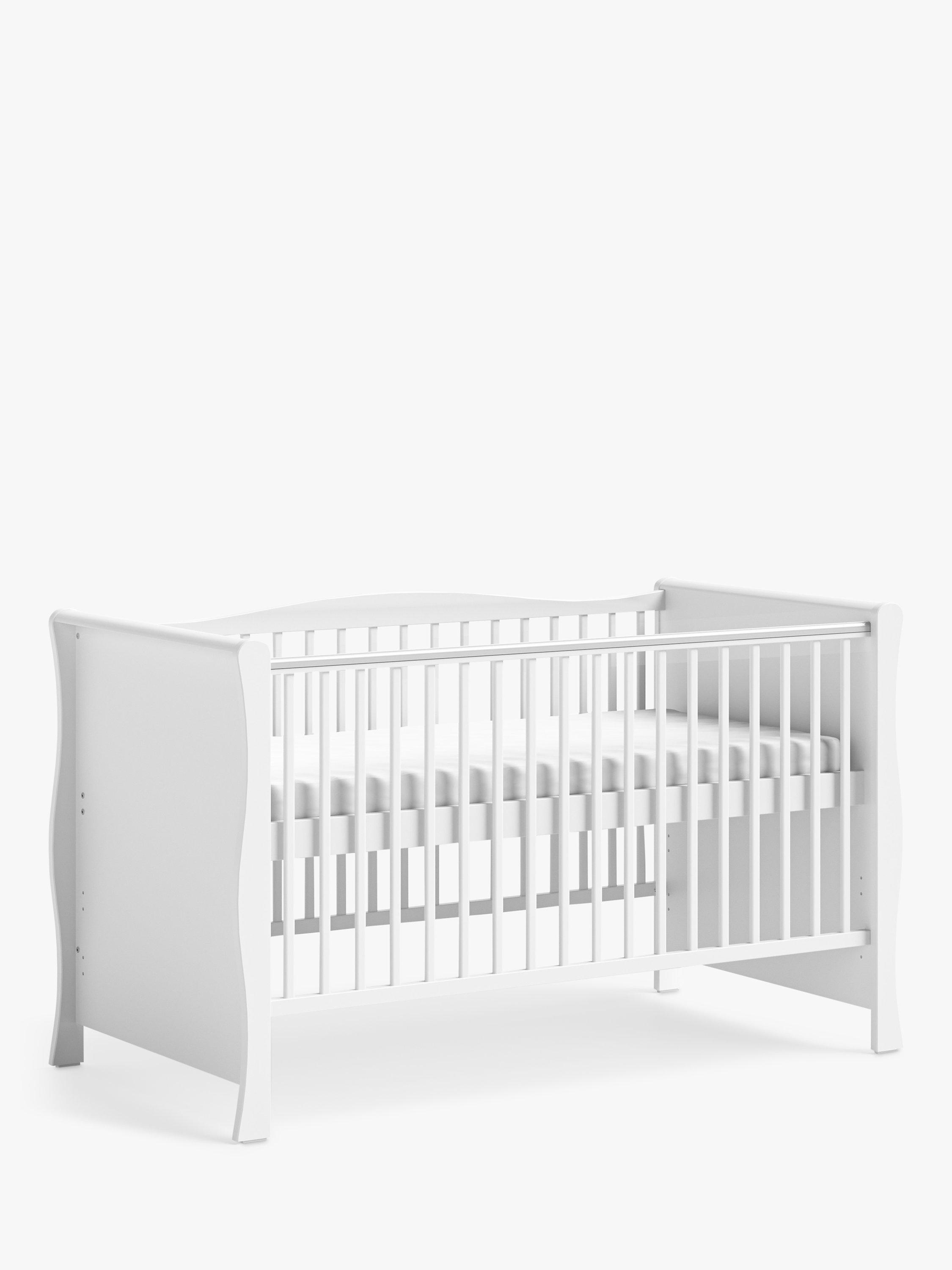 Little Acorns sleigh cot bed baby furniture - British product