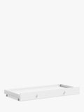 Little Acorns white cot bed drawer, UK version