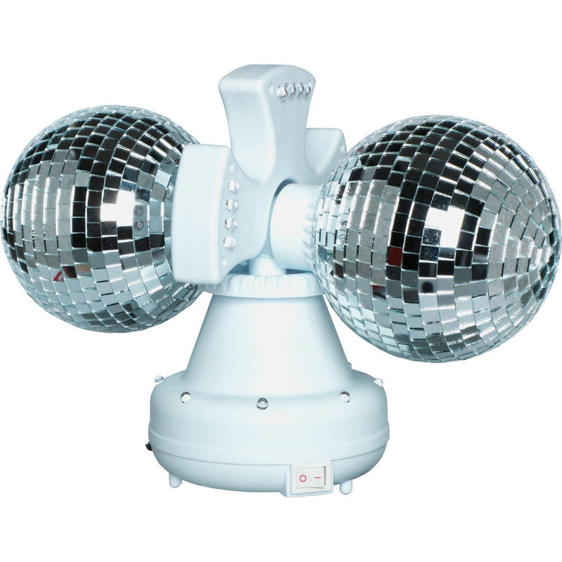Twin rotating disco ball lamp 31cm (British brand)