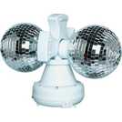 Twin rotating disco ball lamp 31cm (British brand)