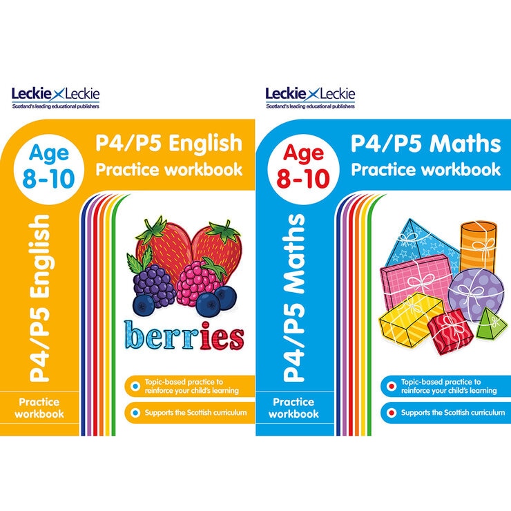 Leckie Primary 2 book pack, imported from the UK