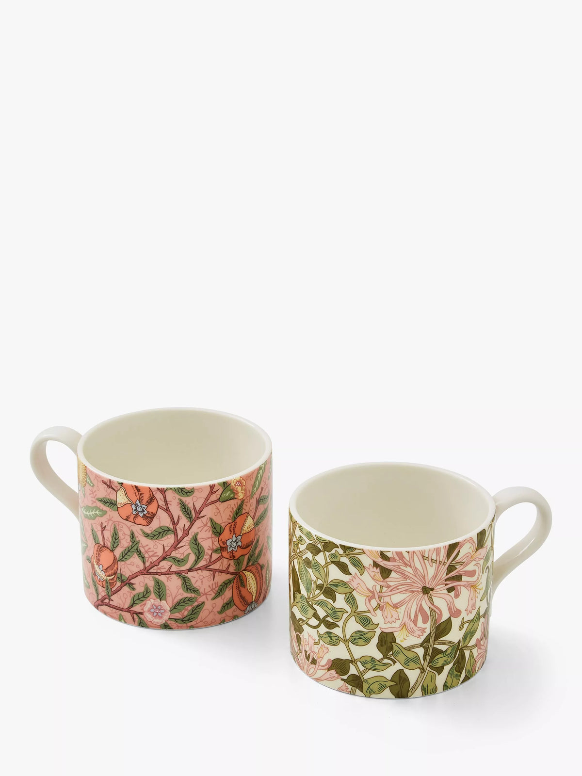 Morris & Co. mugs set Fruit Honeysuckle 340ml, imported from the UK