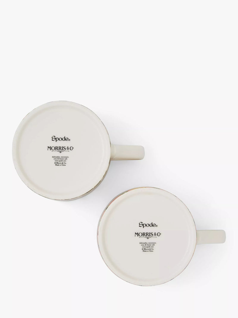 Morris & Co. mugs set Fruit Honeysuckle 340ml, imported from the UK