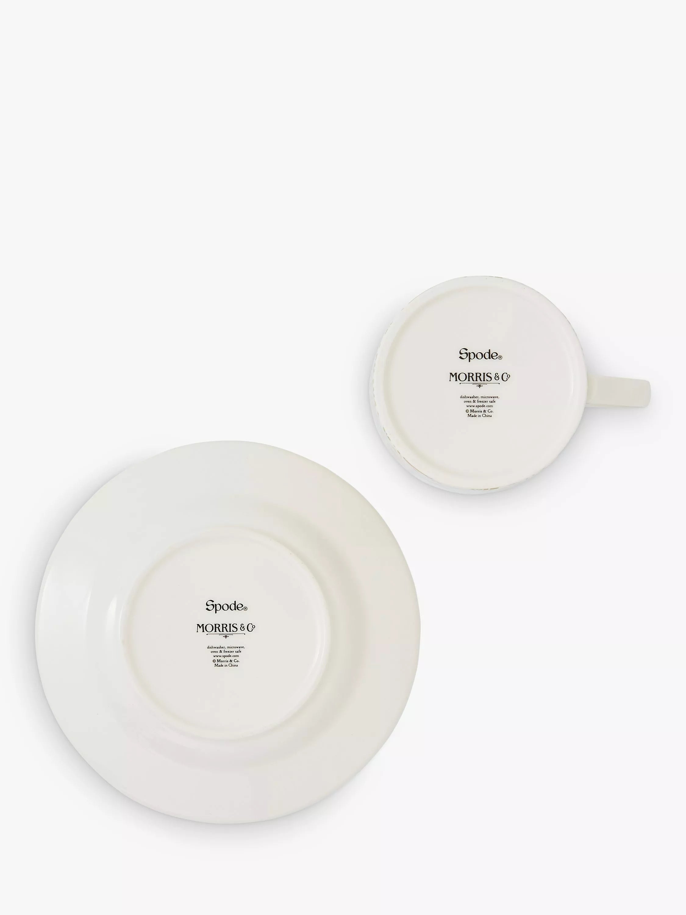 Morris & Co. cup and saucer set Blackthorn 280ml, UK version