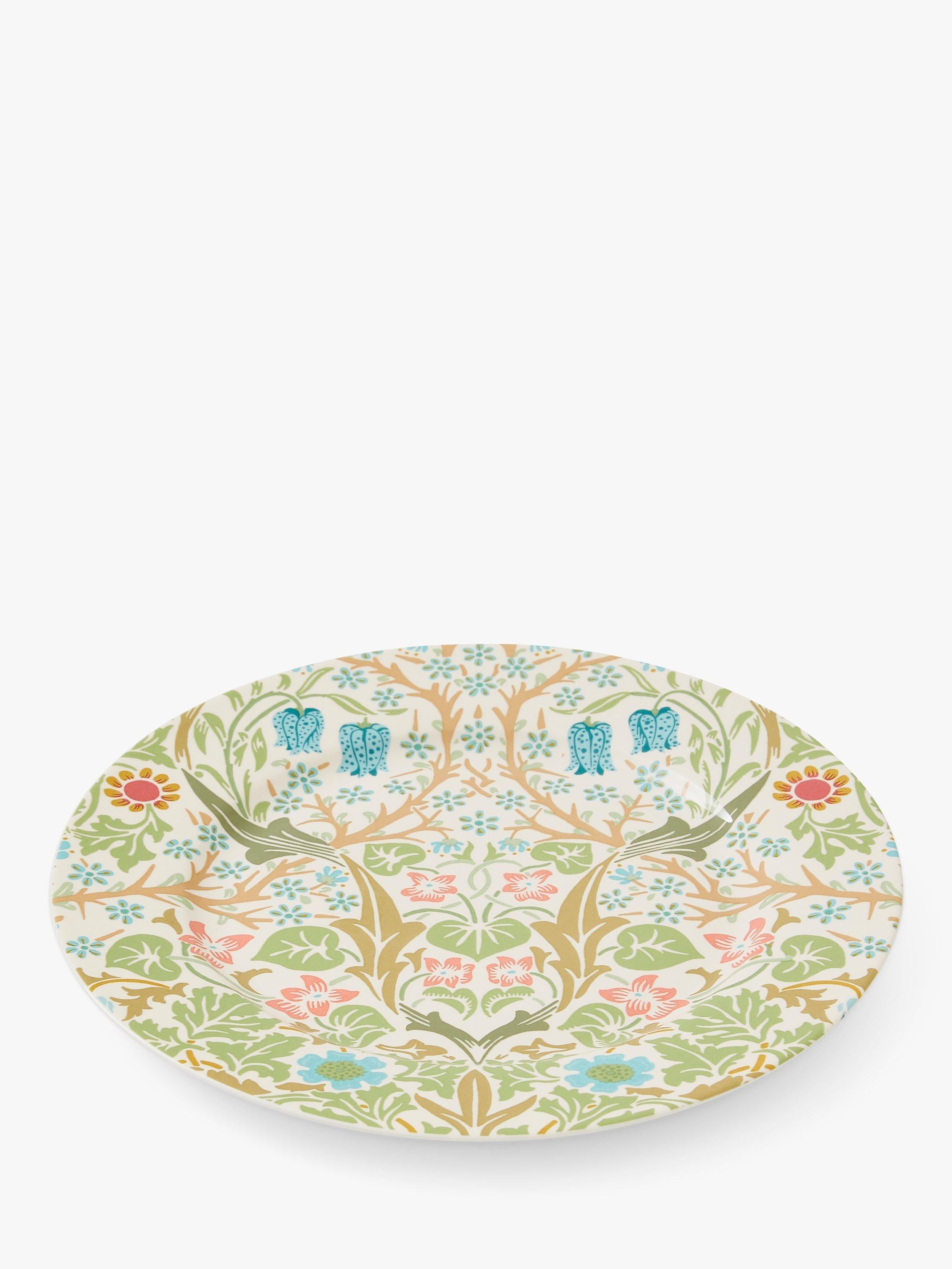 Morris & Co. Spode cake plates multi design 21.5cm set of 4, imported from the UK
