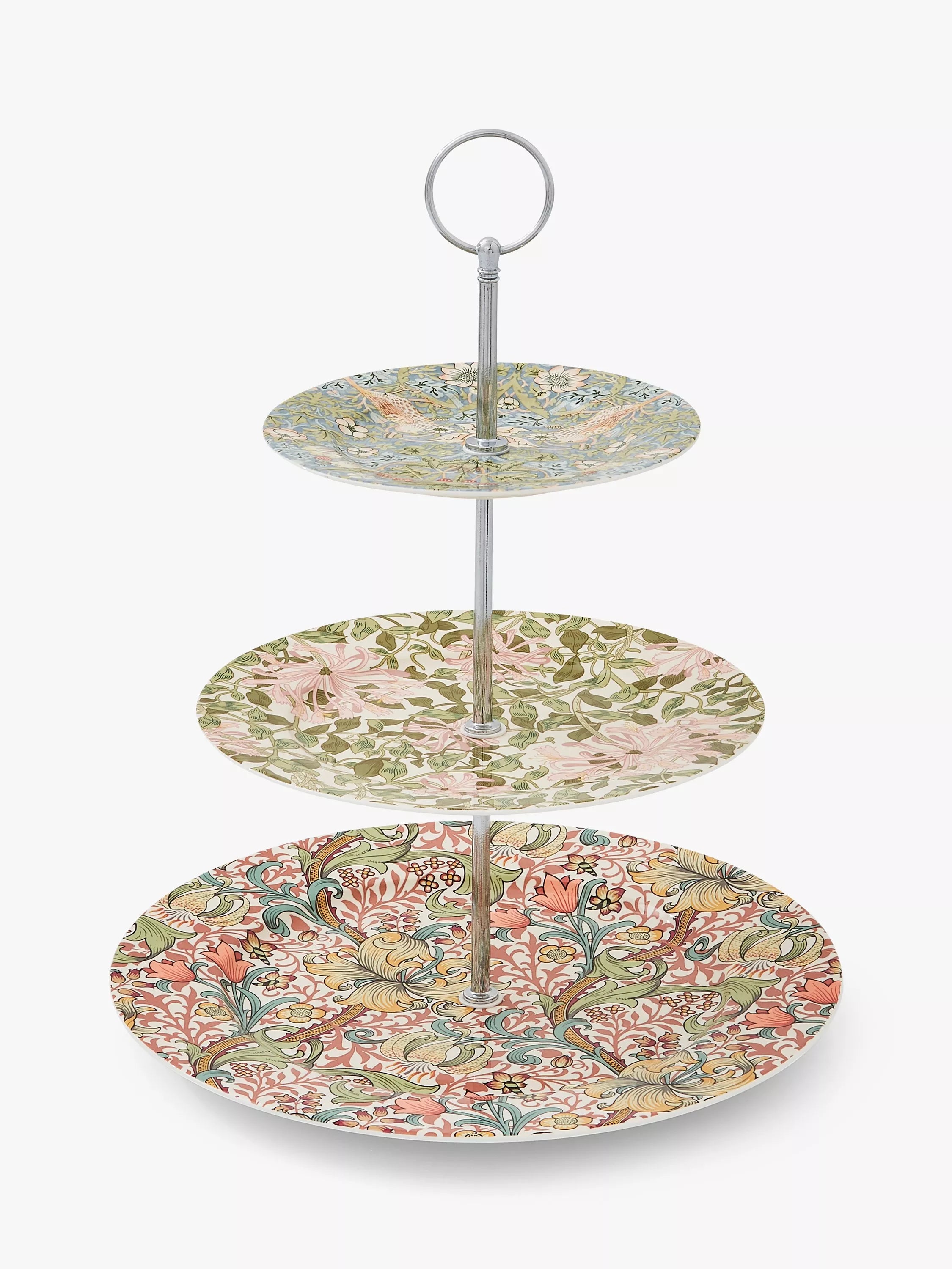 Morris & Co 3 tier cake stand 28cm, imported from the UK