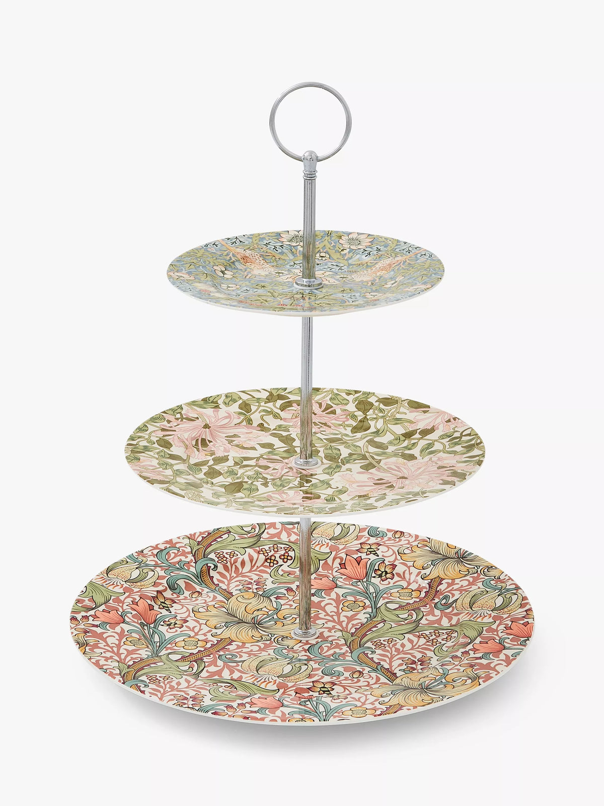 Morris & Co 3 tier cake stand 28cm, imported from the UK