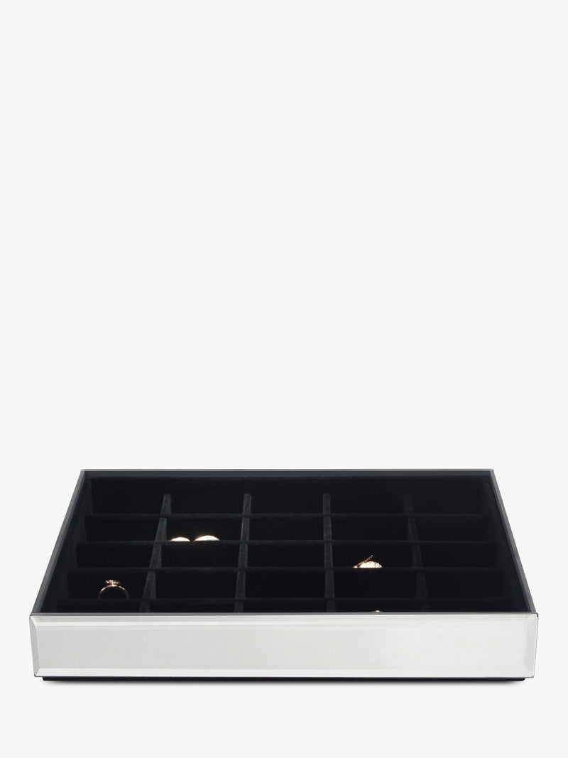 Stackers glass classic jewellery box set of 3 layers - British product