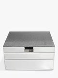 Stackers Glass Classic Jewellery Box, Set of 3 Layers