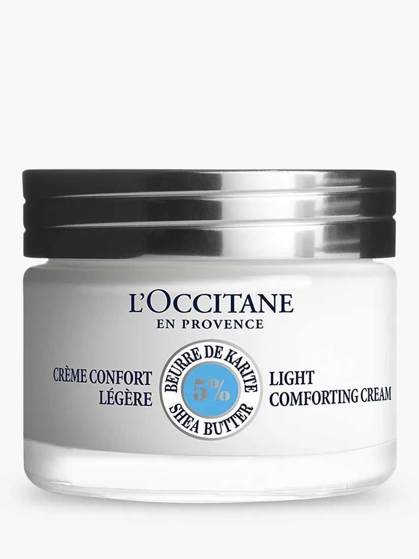 L'OCCITANE Shea Butter Light Comforting Cream 50ml, UK version