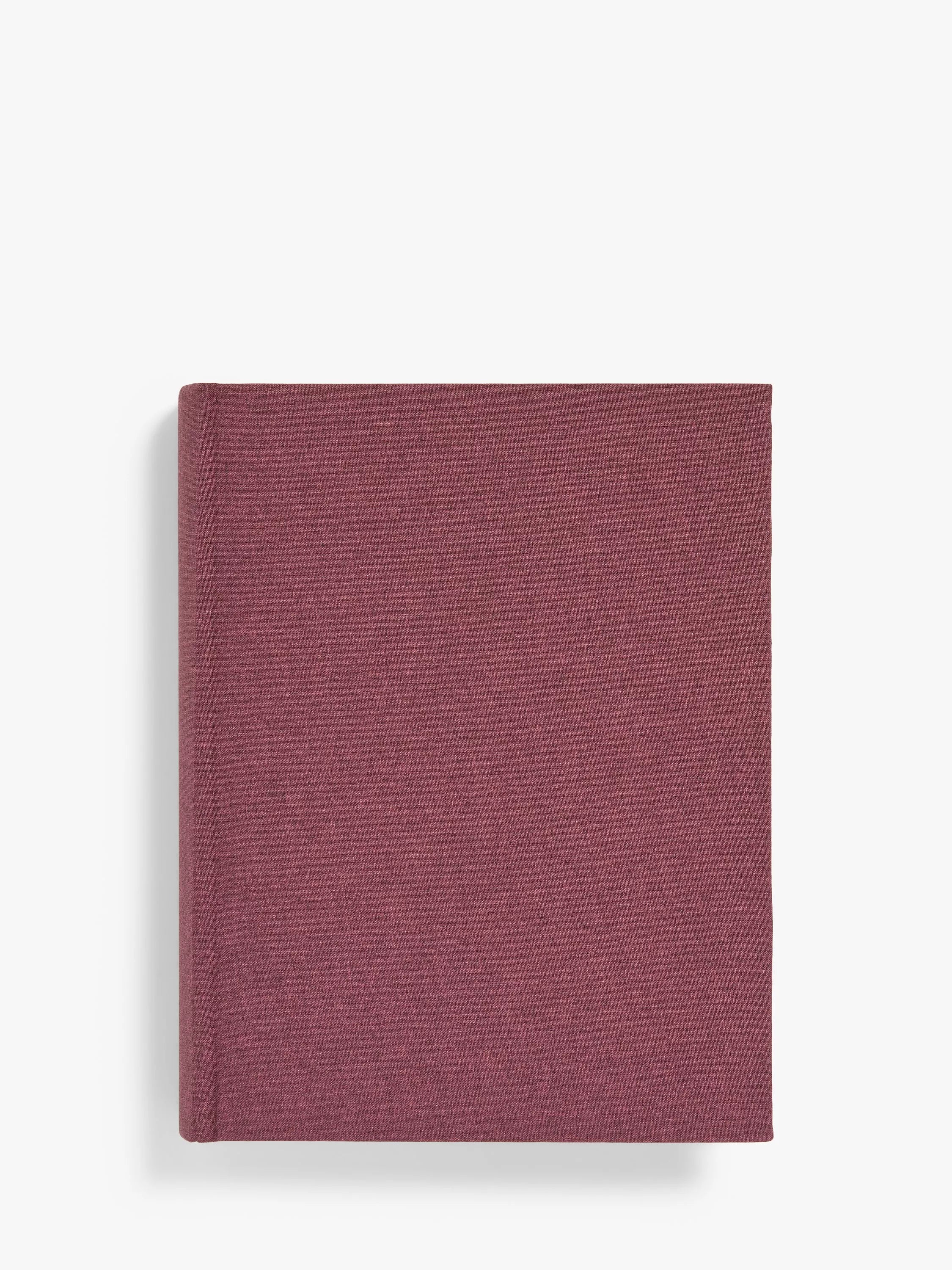 John Lewis Traditional Photo Album, Plum
