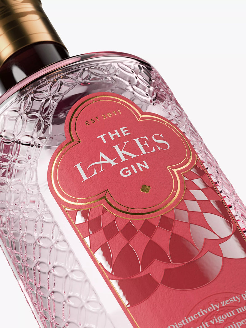 The Lakes Pink Grapefruit Gin 70cl (British brand)