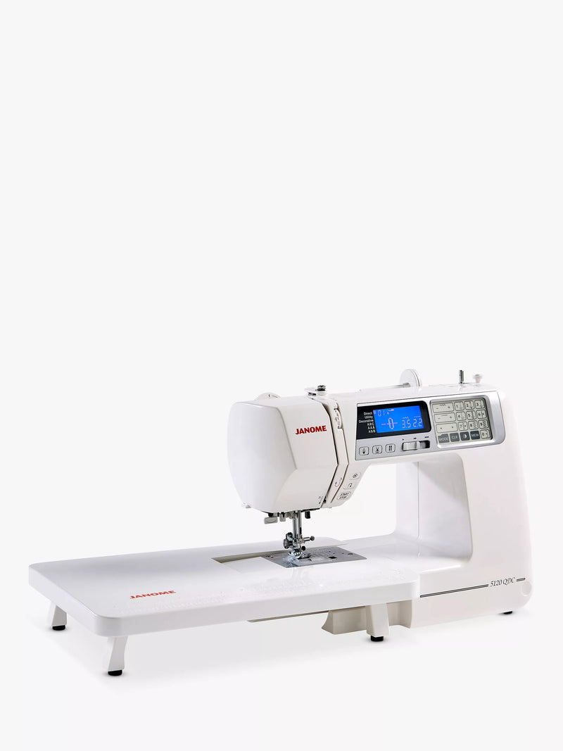 Janome 5120QDC sewing machine white (British brand)