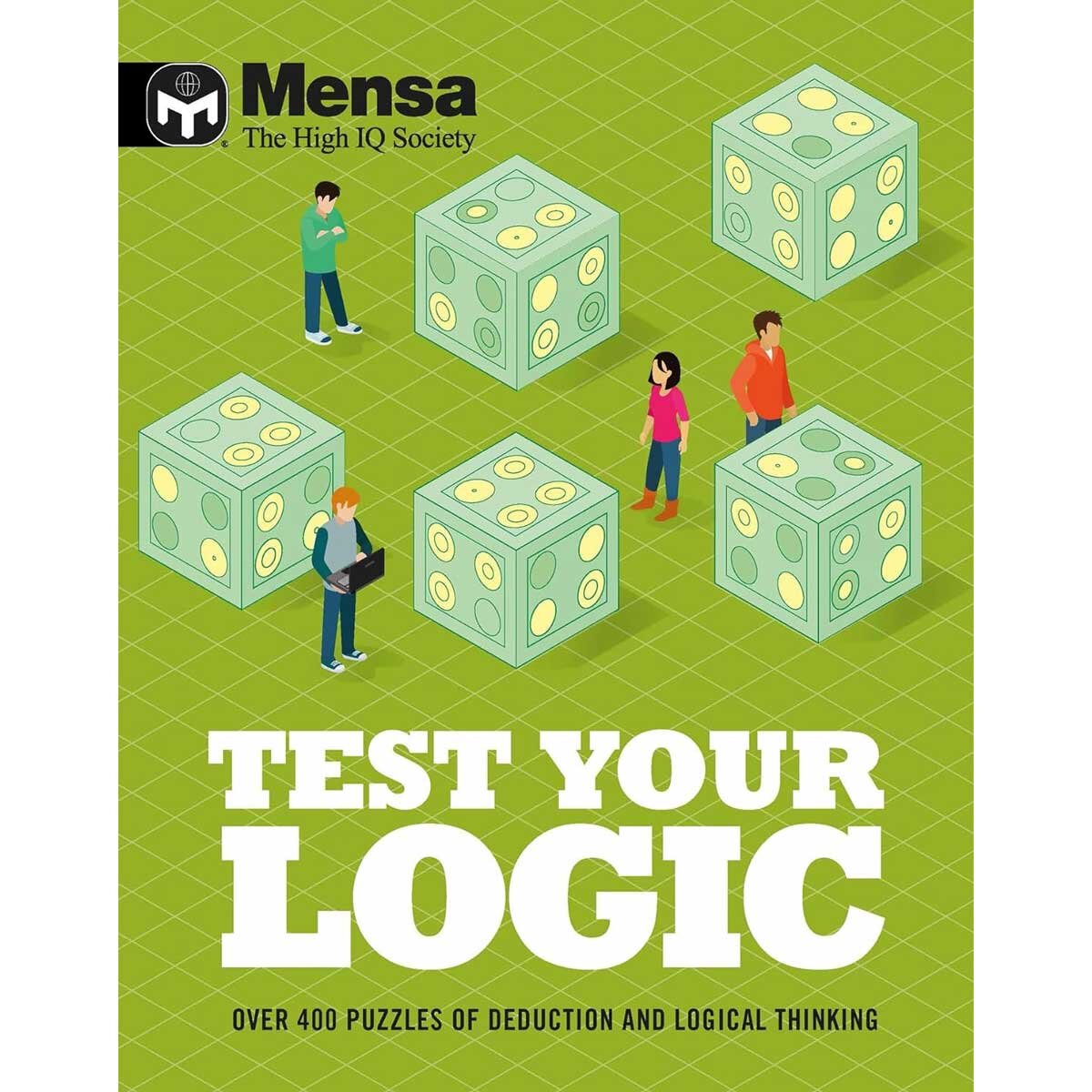 Mensa IQ and Logic puzzle book, imported from the UK